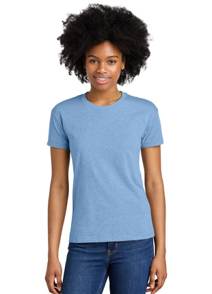 Next Level Apparel® Women's CVC Relaxed Tee NL6600 - Heather Columbia Blue | Next Level Apparel