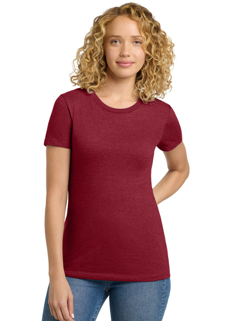 Next Level Apparel®  Women's CVC Tee. NL6610 - Cardinal | Next Level Apparel