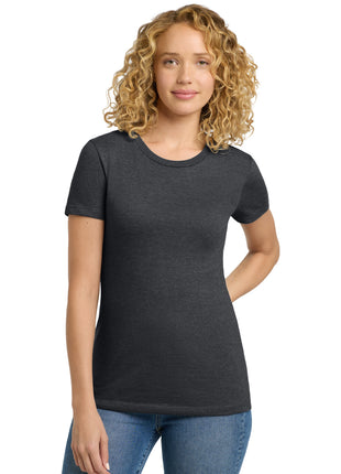 Next Level Apparel®  Women's CVC Tee. NL6610 - Charcoal | Next Level Apparel