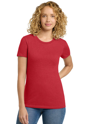 Next Level Apparel®  Women's CVC Tee. NL6610 - Red | Next Level Apparel