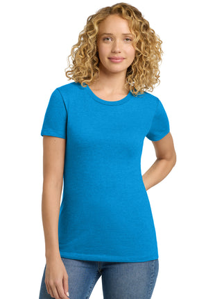 Next Level Apparel®  Women's CVC Tee. NL6610 - Turquoise | Next Level Apparel