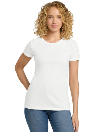 Next Level Apparel®  Women's CVC Tee. NL6610 - White | Next Level Apparel