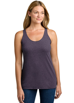 Next Level Apparel®  Women's Tri-Blend Racerback Tank. NL6733 - Vintage Purple | Next Level Apparel