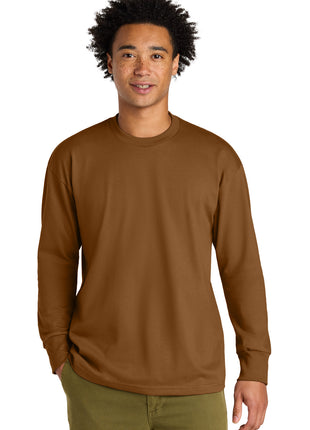 Next Level Apparel® Heavyweight Long Sleeve Tee NL7211 - Clay | Next Level Apparel