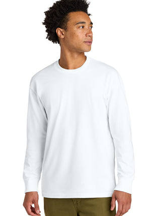 Next Level Apparel® Heavyweight Long Sleeve Tee NL7211 - White | Next Level Apparel