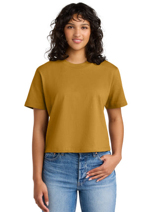 Next Level Apparel® Women's Heavyweight Boxy Tee NL7610 - Antique Gold | Next Level Apparel