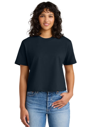 Next Level Apparel® Women's Heavyweight Boxy Tee NL7610 - Midnight Navy | Next Level Apparel