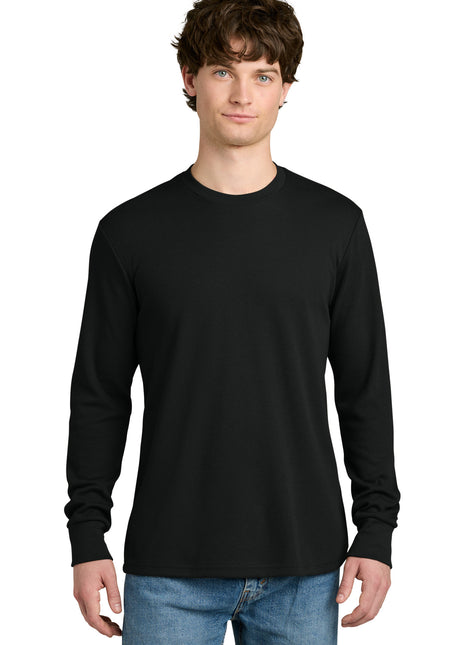Next Level Apparel® Ideal Thermal Long Sleeve Tee NL8211 - Black | Next Level Apparel