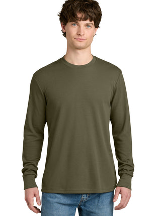 Next Level Apparel® Ideal Thermal Long Sleeve Tee NL8211 - Military Green | Next Level Apparel