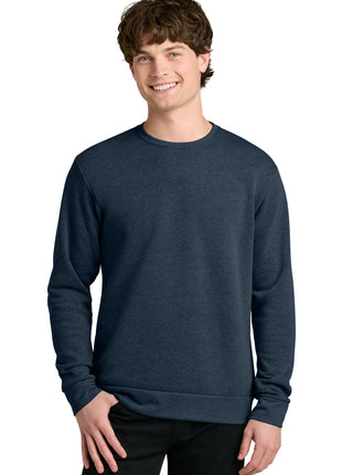 Next Level Apparel® Adult Malibu Crewneck Sweatshirt NL9002 - Heather Midnight Navy | Next Level Apparel