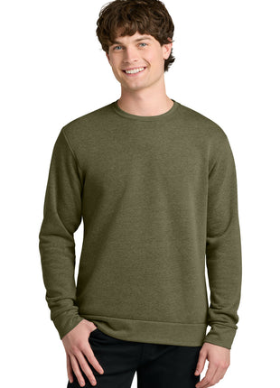 Next Level Apparel® Adult Malibu Crewneck Sweatshirt NL9002 - Heather Military Green | Next Level Apparel