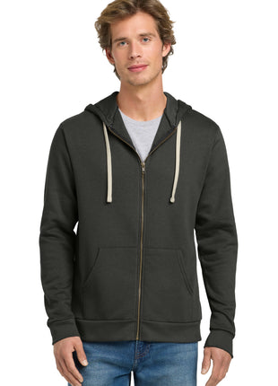 Next Level Apparel® Adult Santa Barbara Zip Hoodie. NL9602 - Heavy Metal | Next Level Apparel