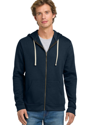 Next Level Apparel® Adult Santa Barbara Zip Hoodie. NL9602 - Midnight Navy | Next Level Apparel