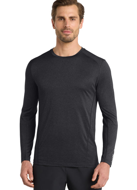 OGIO® Long Sleeve Pulse Crew. OE321 - Blacktop | OGIO