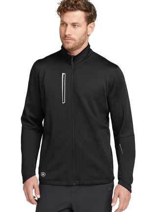 OGIO® Fulcrum Full-Zip. OE700 - Blacktop | OGIO