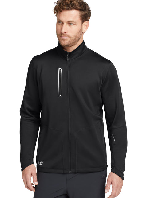 OGIO® Fulcrum Full-Zip. OE700 - Blacktop | OGIO