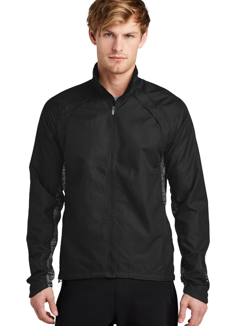 OGIO® Trainer Jacket. OE710 - Blacktop/ Black/ Reflective | OGIO