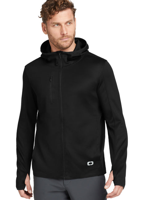 OGIO ® Stealth Full-Zip Jacket. OE728 - Blacktop | OGIO