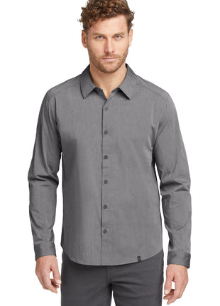 OGIO ® Commuter Woven Shirt. OG1002 - Gear Grey Heather | OGIO