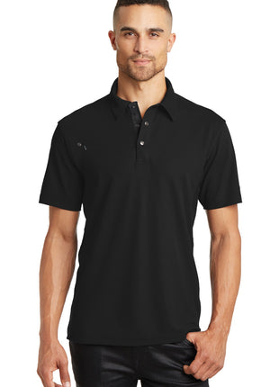 OGIO® - Accelerator Polo. OG102 - Blacktop/ Blacktop | OGIO