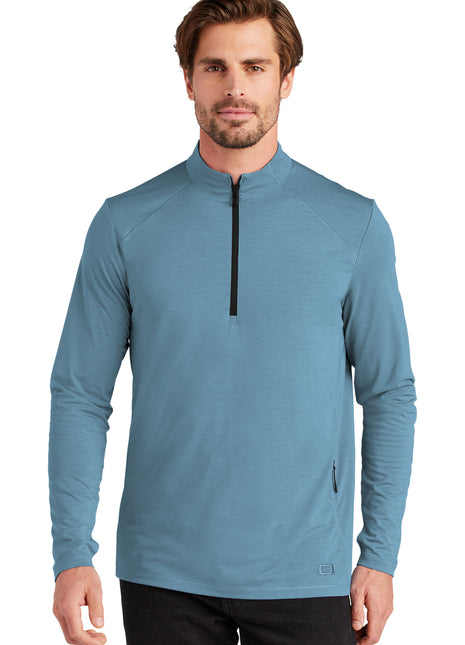 OGIO® Motion 1/4-Zip OG153 - Blue Mist | OGIO