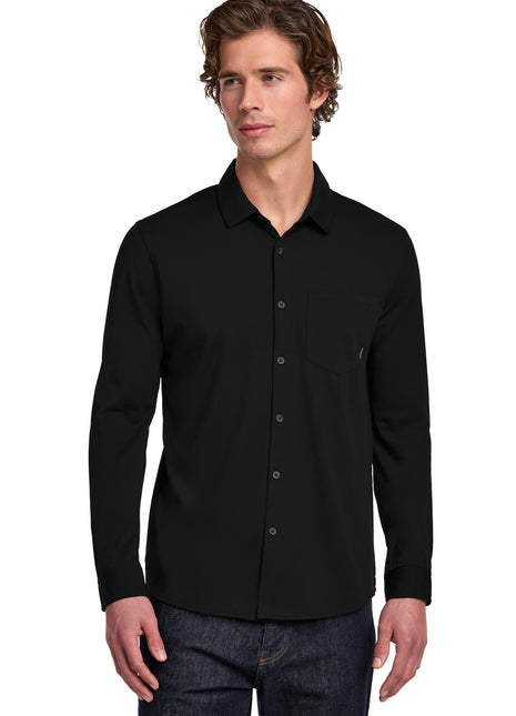 OGIO® Extend Long Sleeve Button-Up OG161 - Blacktop | OGIO