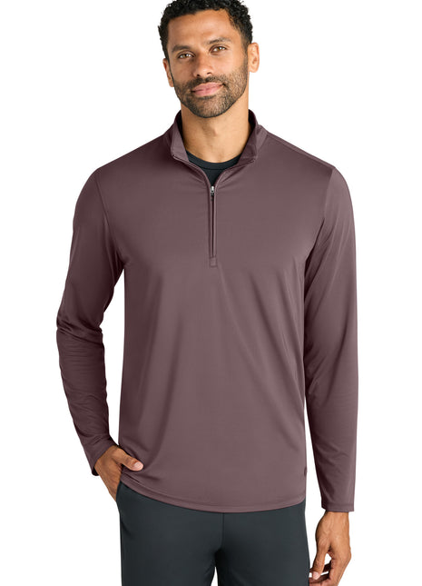 OGIO® Regain 1/4-Zip OG172 - Ashen Plum | OGIO