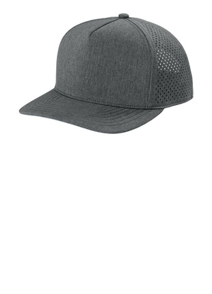 OGIO® 5-Panel Performance Cap OG606 - Heather Gear Grey | OGIO