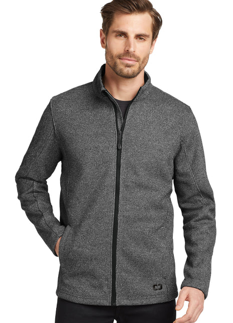 OGIO ® Grit Fleece Jacket. OG727 - Diesel Grey Heather | OGIO