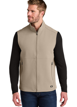 OGIO® Kinetic Soft Shell Vest OG741 - Sahara | OGIO