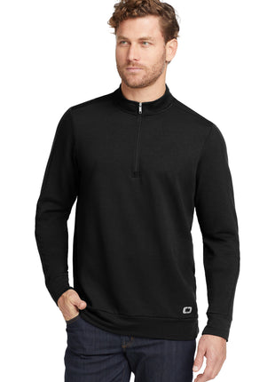 OGIO ® Luuma 1/2-Zip Fleece. OG813 - Blacktop | OGIO