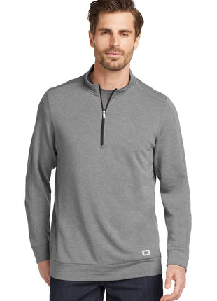 OGIO ® Luuma 1/2-Zip Fleece. OG813 - Petrol Grey Heather | OGIO