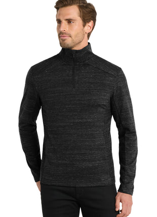 OGIO® Flux 1/4-Zip OG823 - Blacktop Heather | OGIO