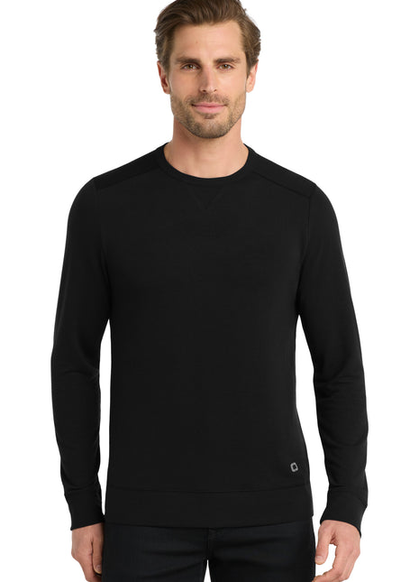 OGIO® Luuma Flex Long Sleeve Crew OG825 - Blacktop | OGIO