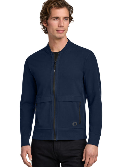 OGIO® Outstretch Full-Zip OG830 - River Blue Navy | OGIO