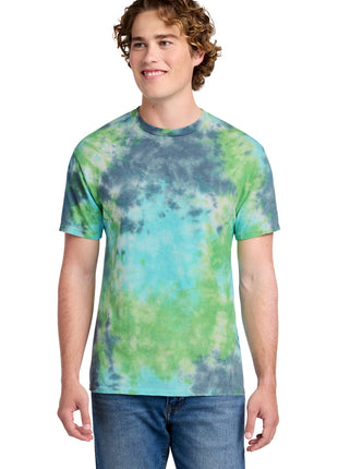 Port & Co™ Crystal Tie-Dye Tee PC145 - Planet Earth Colorburst | Port & Co