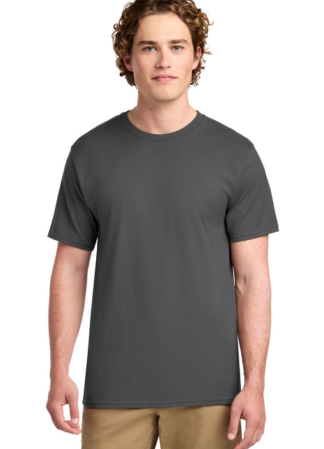 Port & Co™ Ring Spun Cotton Tee. PC150 - Charcoal | Port & Co