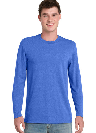 Port & Co™ Tri-Blend Long Sleeve Tee. PC330LS - Heather Royal | Port & Co