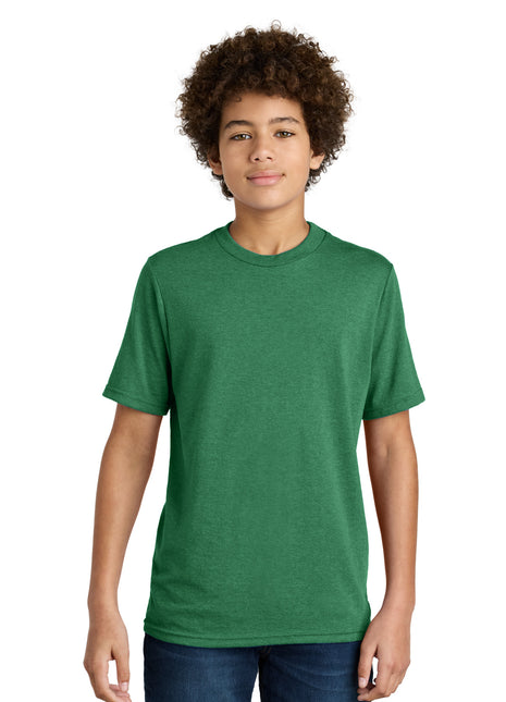 Port & Co™ Youth CVC Tee PC340Y - Athletic Kelly Green Heather | Port & Co