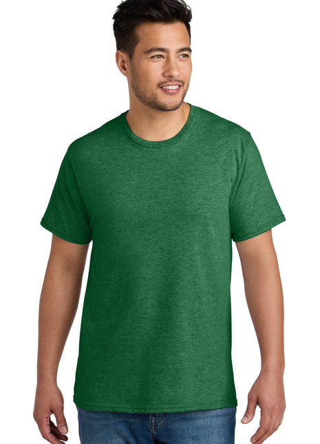 Port & Co™ CVC Tee PC340 - Athletic Kelly Green Heather | Port & Co
