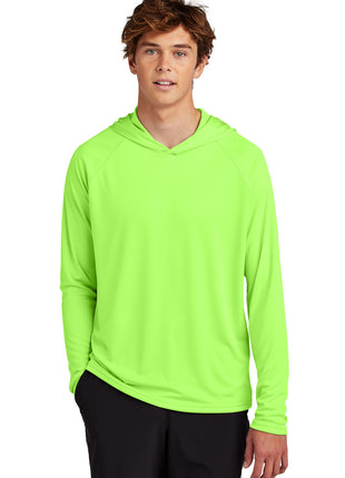 Port & Co™ Performance Pullover Hooded Tee PC380H - Neon Green | Port & Co