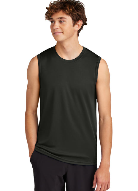 Port & Co™ Performance Sleeveless Tee PC380SL - Jet Black | Port & Co