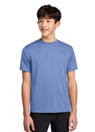 Port & Co™ Youth Performance Tee. PC380Y - Carolina Blue | Port & Co