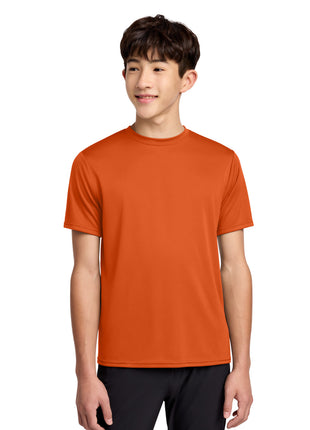 Port & Co™ Youth Performance Tee. PC380Y - Deep Orange | Port & Co