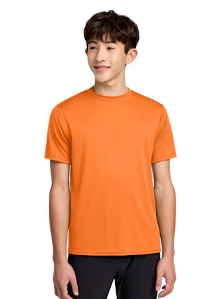 Port & Co™ Youth Performance Tee. PC380Y - Neon Orange | Port & Co
