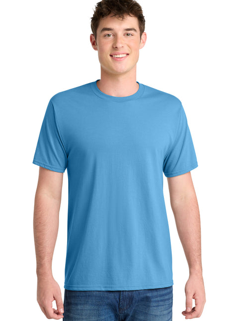 Port & Co™ Performance Blend Tee. PC381 - Aquatic Blue | Port & Co