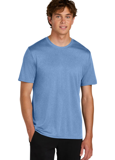 Port & Co™ Heather Performance Tee PC390 - Carolina Blue Heather | Port & Co