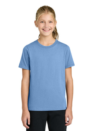 Port & Co™ Youth Easy Cotton Tee PC43Y - Carolina Blue | Port & Co