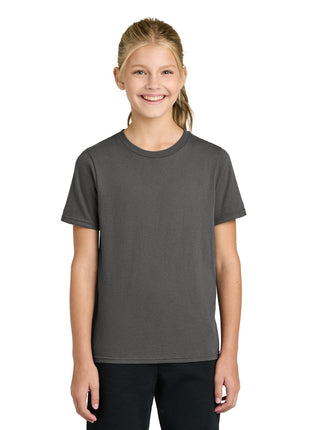 Port & Co™ Youth Easy Cotton Tee PC43Y - Charcoal | Port & Co