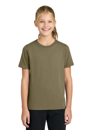 Port & Co™ Youth Easy Cotton Tee PC43Y - Coyote Brown | Port & Co